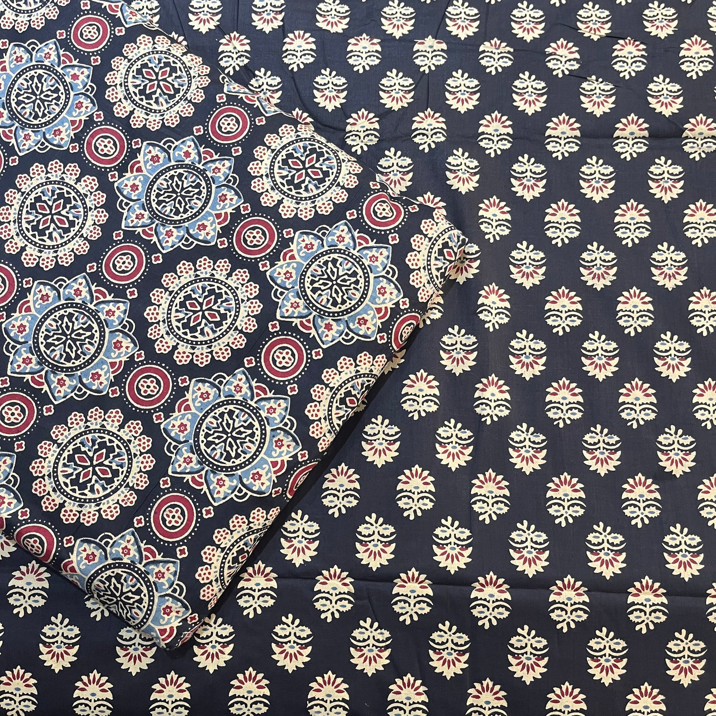 Pure Cotton Ajrakh Prints