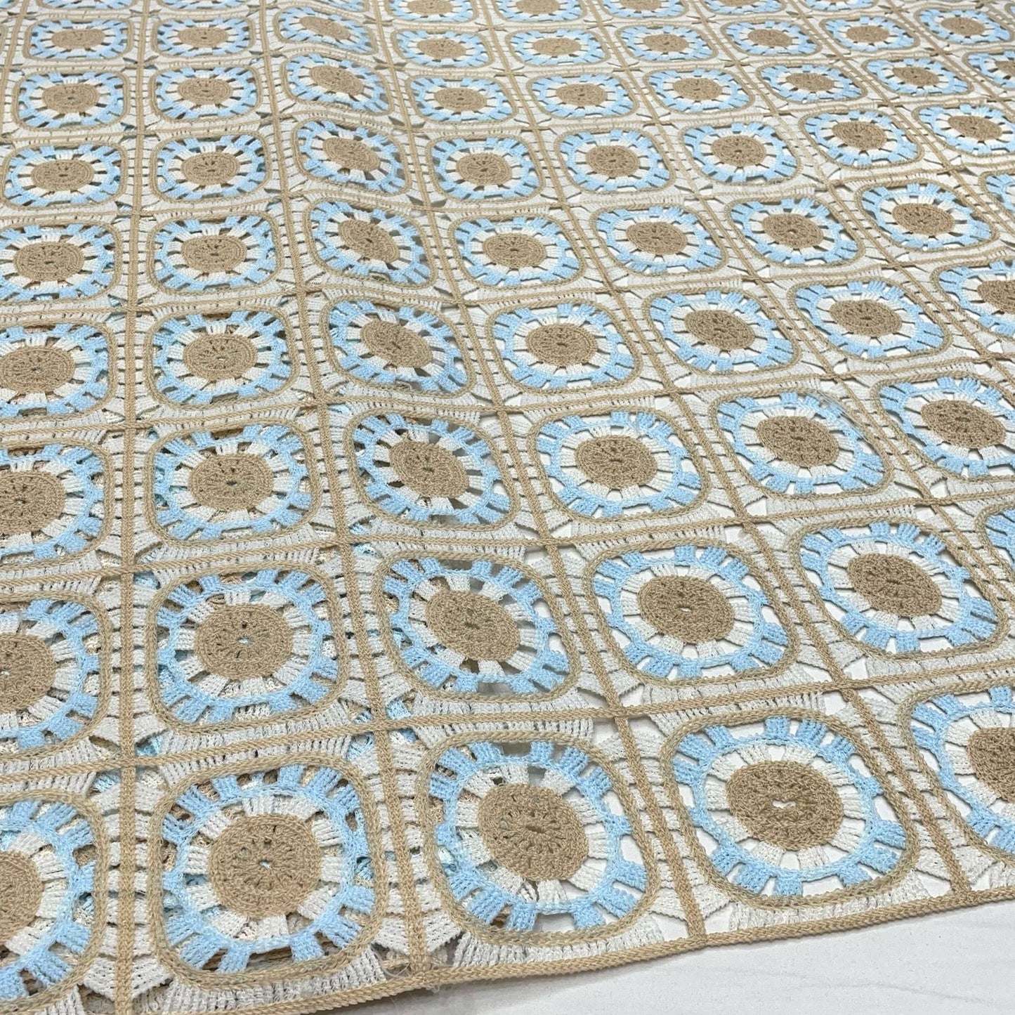 Cutwork Crochet Hakoba Fabric 52”