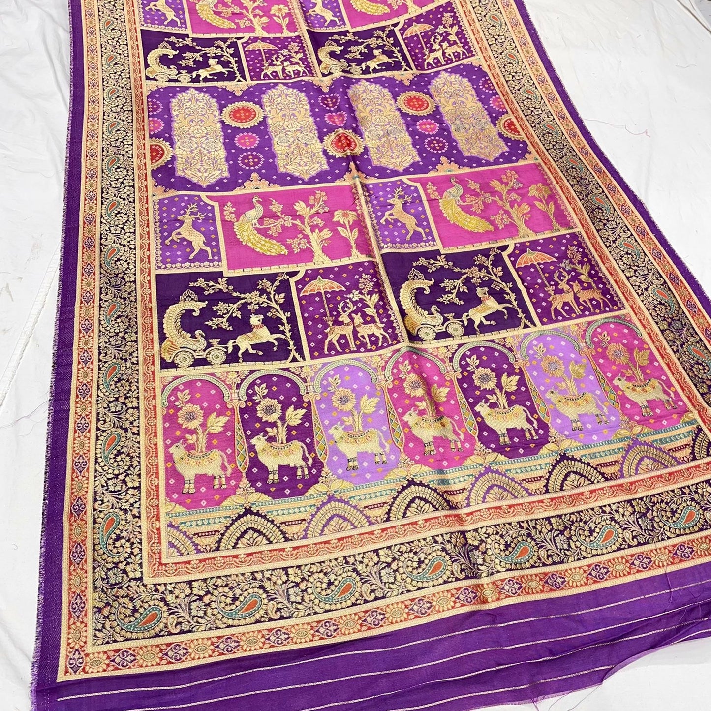 Banarsi Dola Silk Jacquard Dupatta