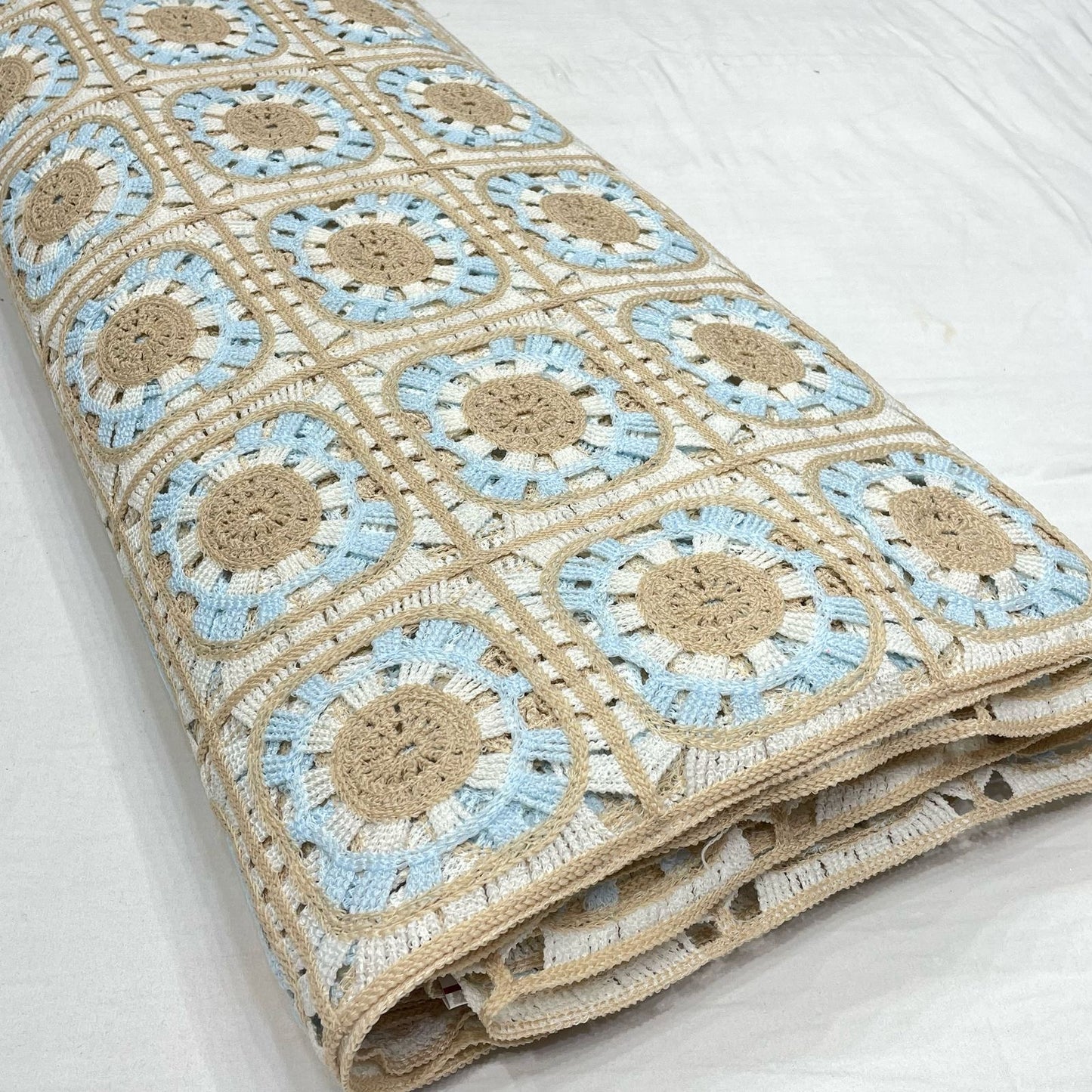 Cutwork Crochet Hakoba Fabric 52”