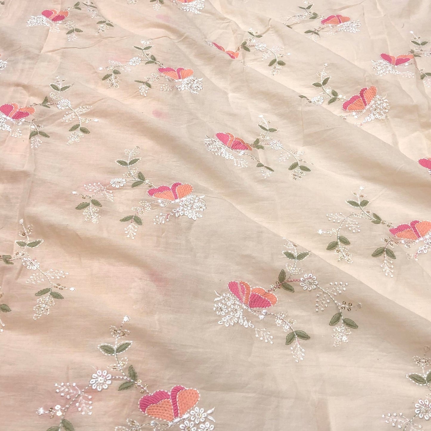 Pure Cotton Beautiful Embroidery