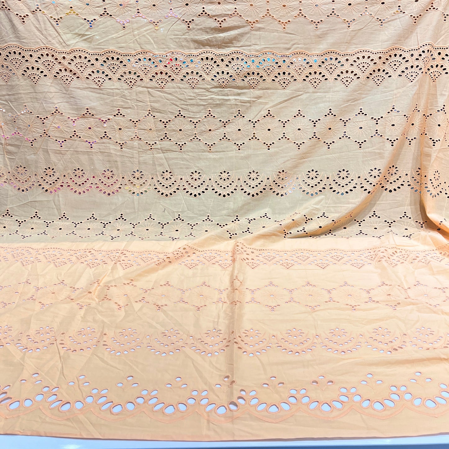 Pure Cotton Hakoba Cutwork Embroidery 54”