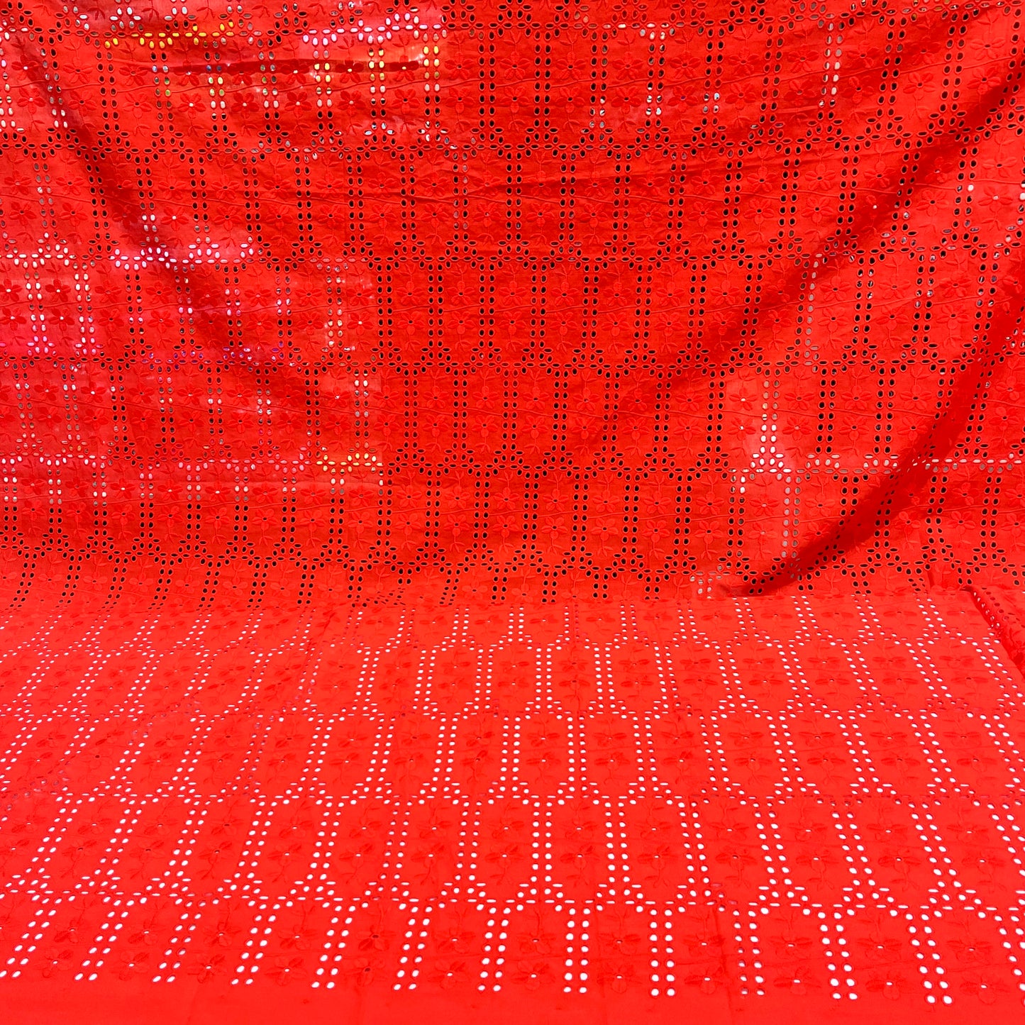 Pure Cotton Hakoba Cutwork Embroidery 54”
