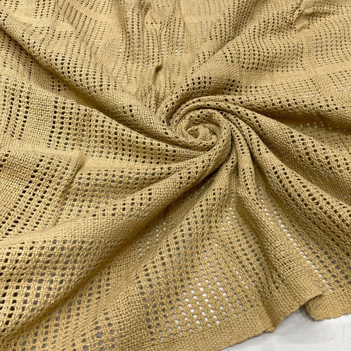 Pure Cotton Crochet Fabrics