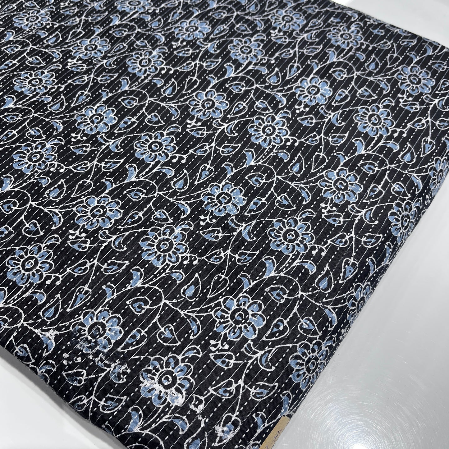 Pure Katha Cotton Prints (Black)