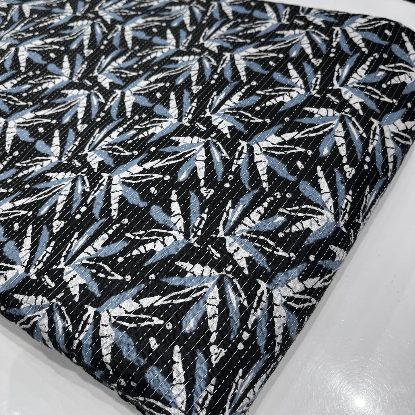 Pure Katha Cotton Prints (Black)