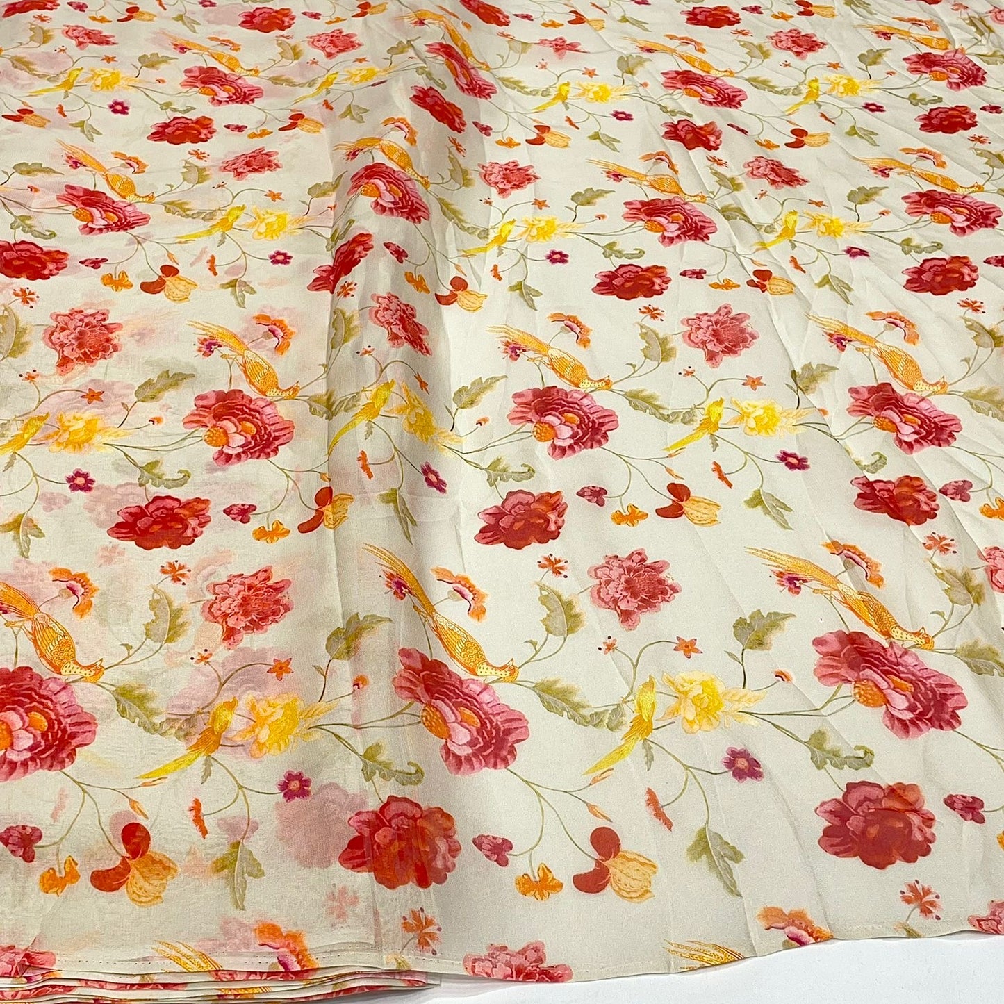 Pure Georgette Floral Prints 44”