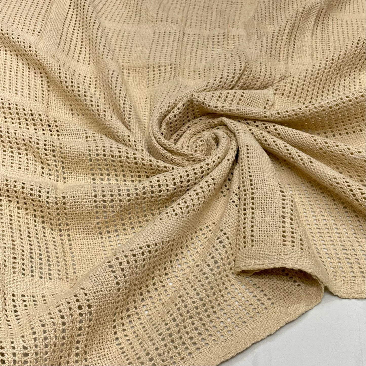 Pure Cotton Crochet Fabrics