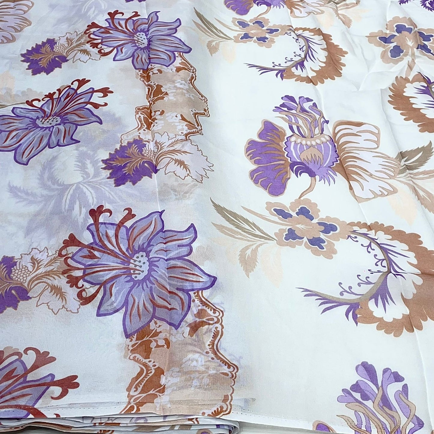 Pure Georgette Floral Prints 44”