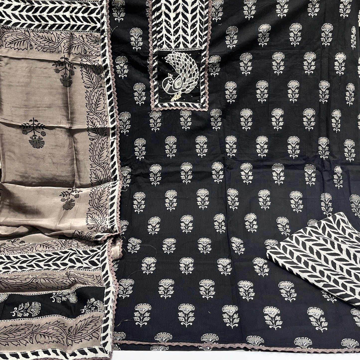 Pure Cotton Designer Suit