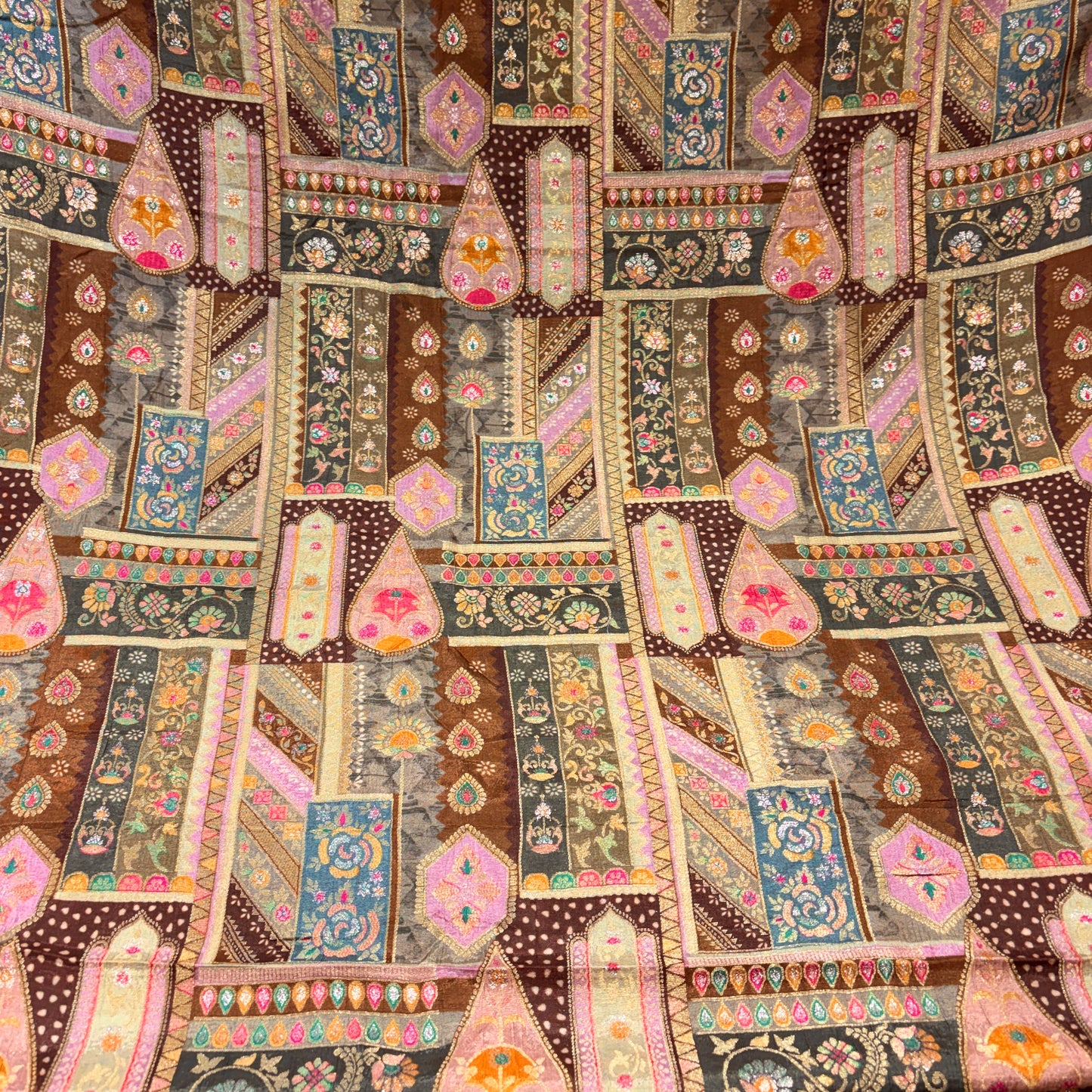 Pure Banarsi Dola Silk Soft Brocades @₹750/mtr