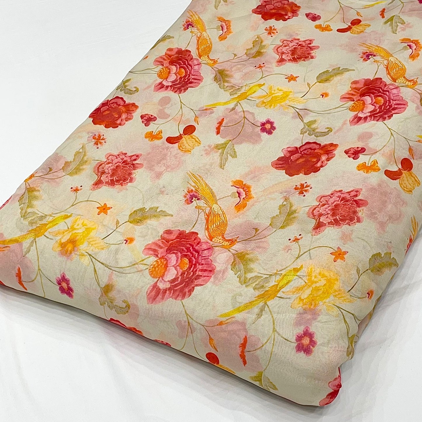 Pure Georgette Floral Prints 44”