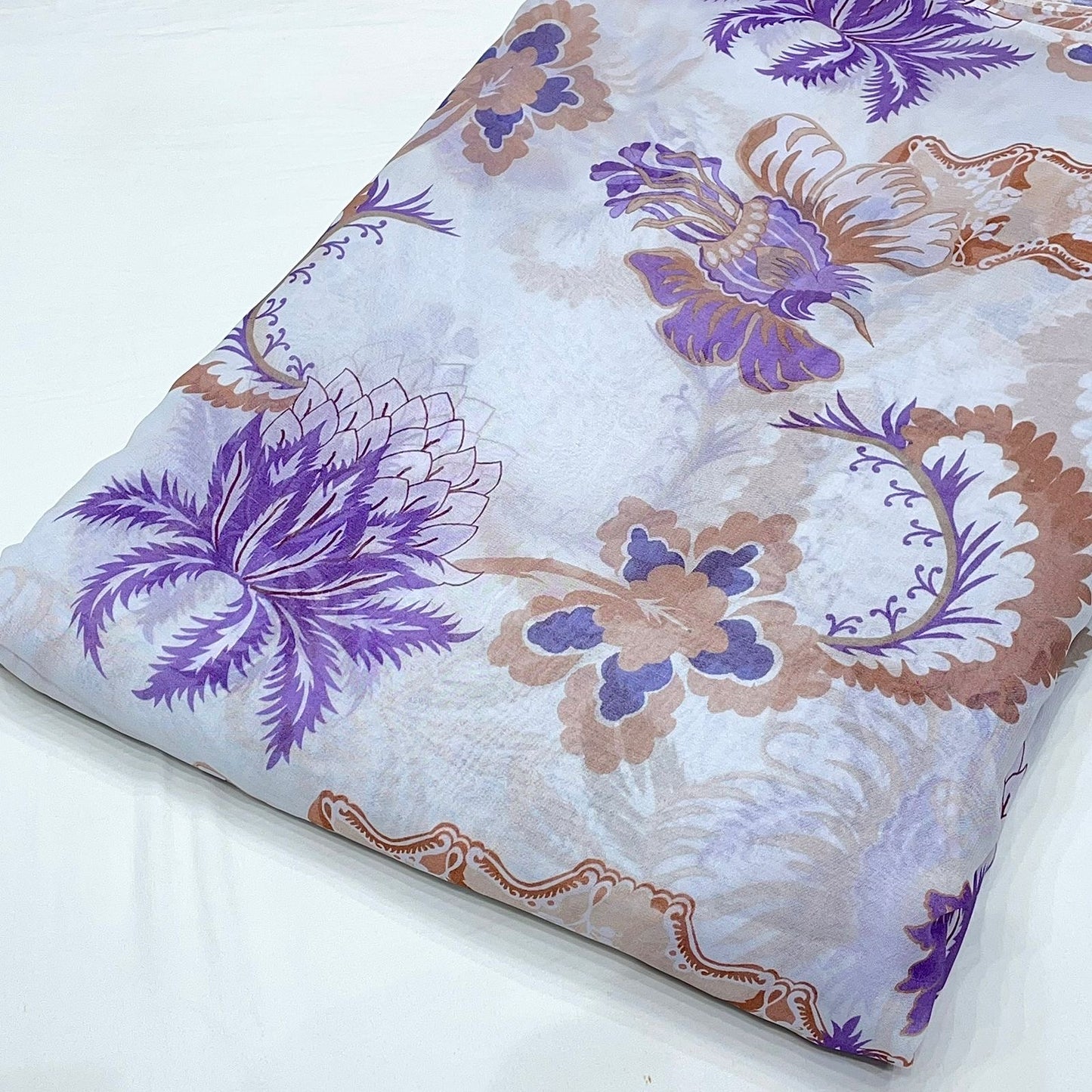 Pure Georgette Floral Prints 44”