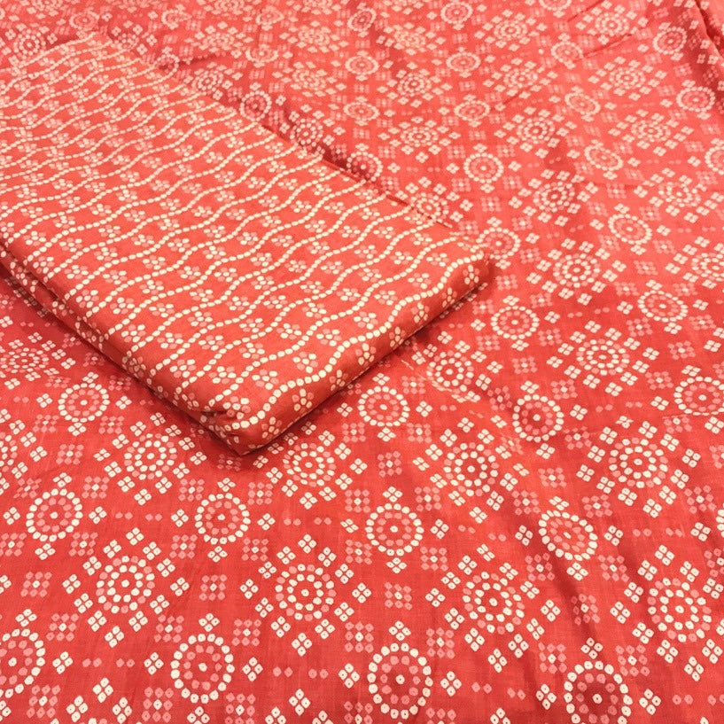 Pure Cotton Bandhani Prints Combo