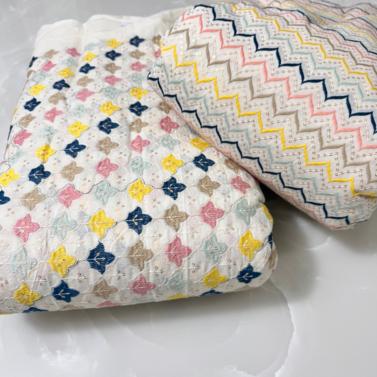Pure Kora Cotton Embroidery