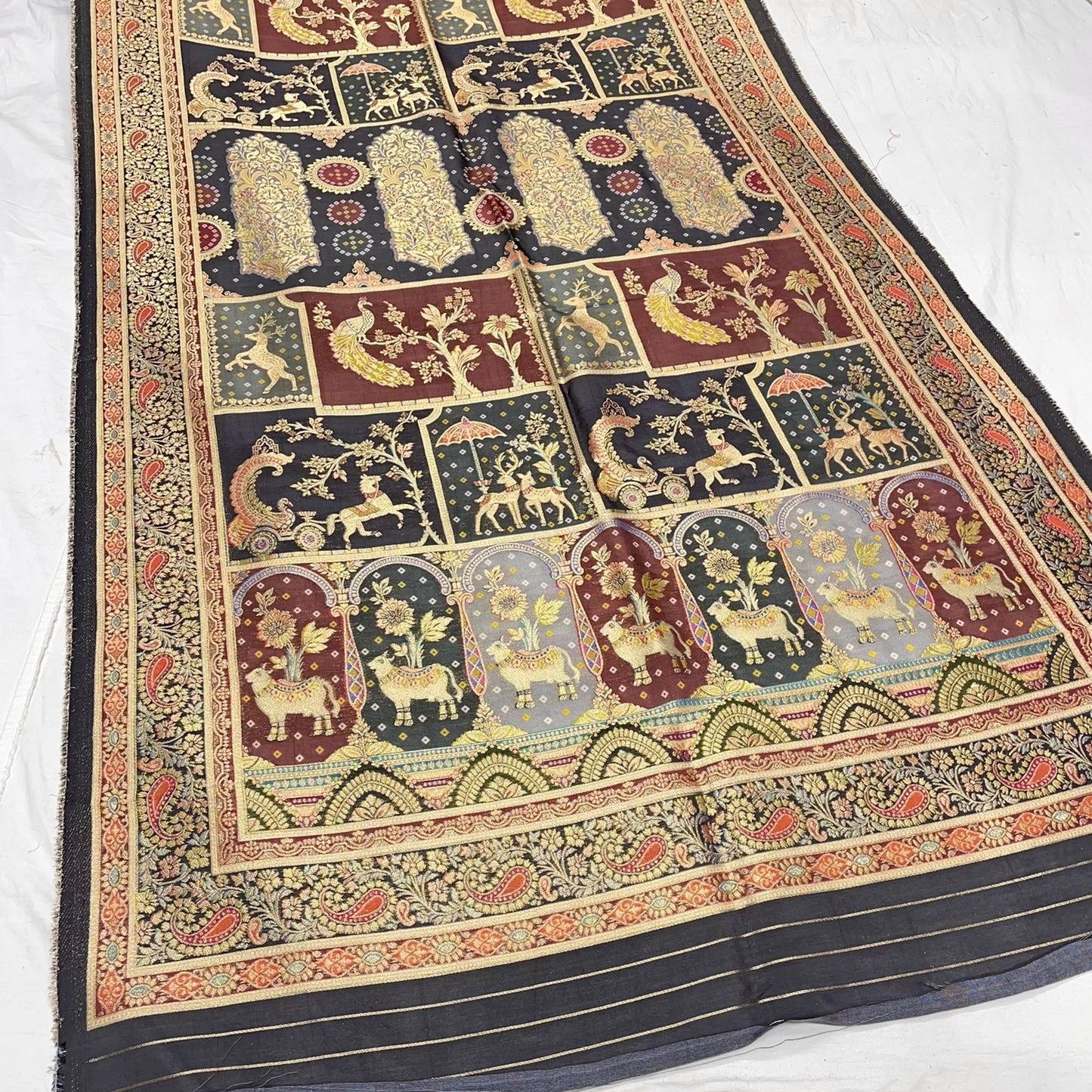 Banarsi Dola Silk Jacquard Dupatta