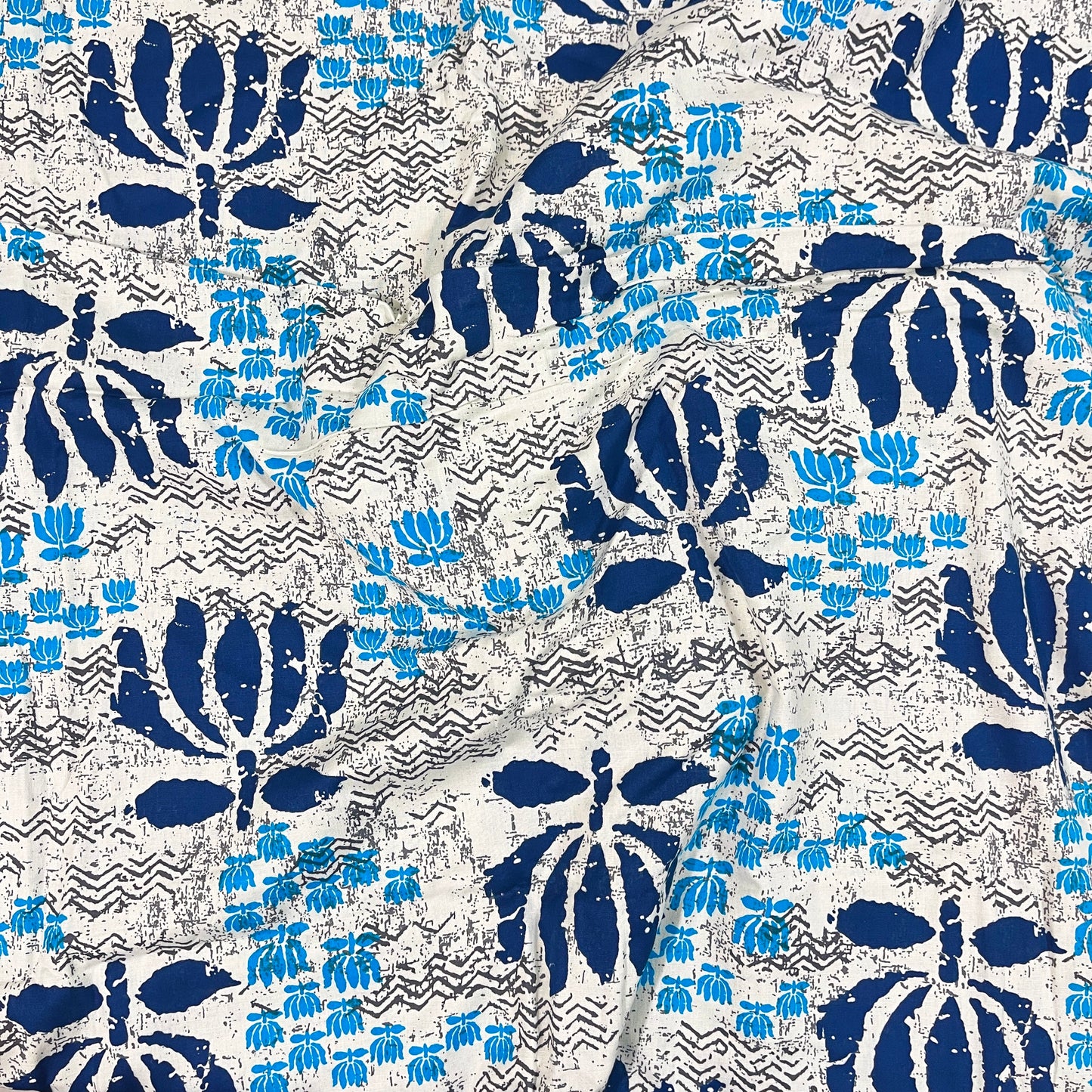 Pure Soft Cotton Prints (Lotus)