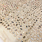 Ivory Tissue Real Mirror Work