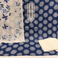 Pure Cotton Brush Print Suit (Unstitched)