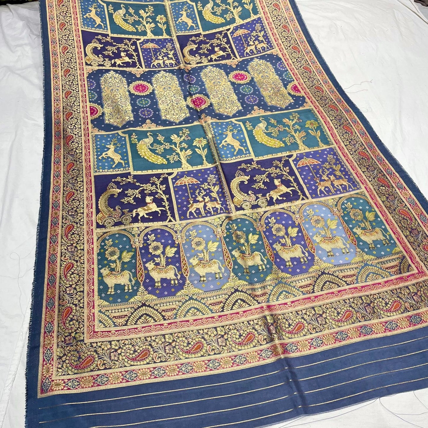 Banarsi Dola Silk Jacquard Dupatta