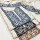 Pure Linen Cotton Embroidered Suit (3pc)