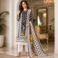 Pure Cotton Polka Print Unstitched Suit Set with Lace Work & Muslin Dupatta (₹2495/Suit)