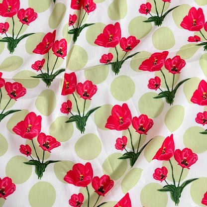 Poly Muslin Floral Prints