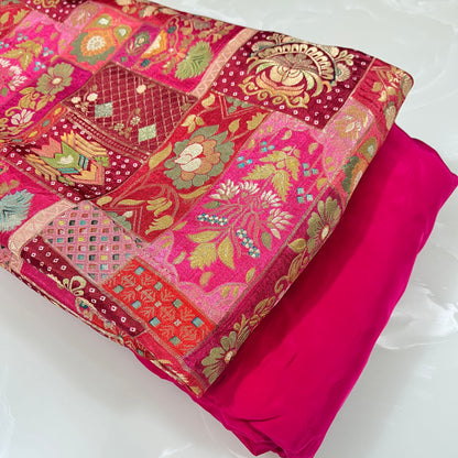 Soft Dola Silk Weaves Jacquard