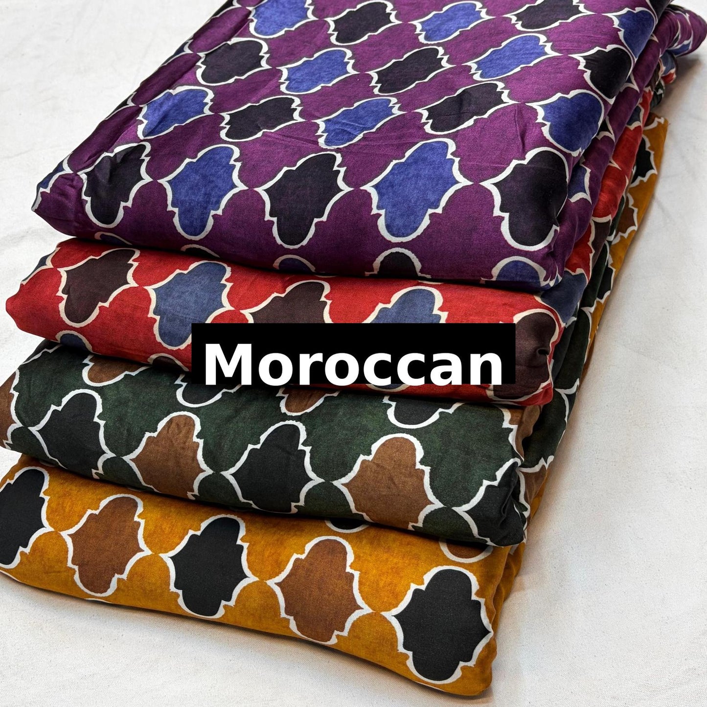 Pure Modal Satin Ajrakh Prints
