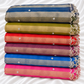 4D Organza Tissue Stripes with Scallop Borders 40” (₹450 per meter)