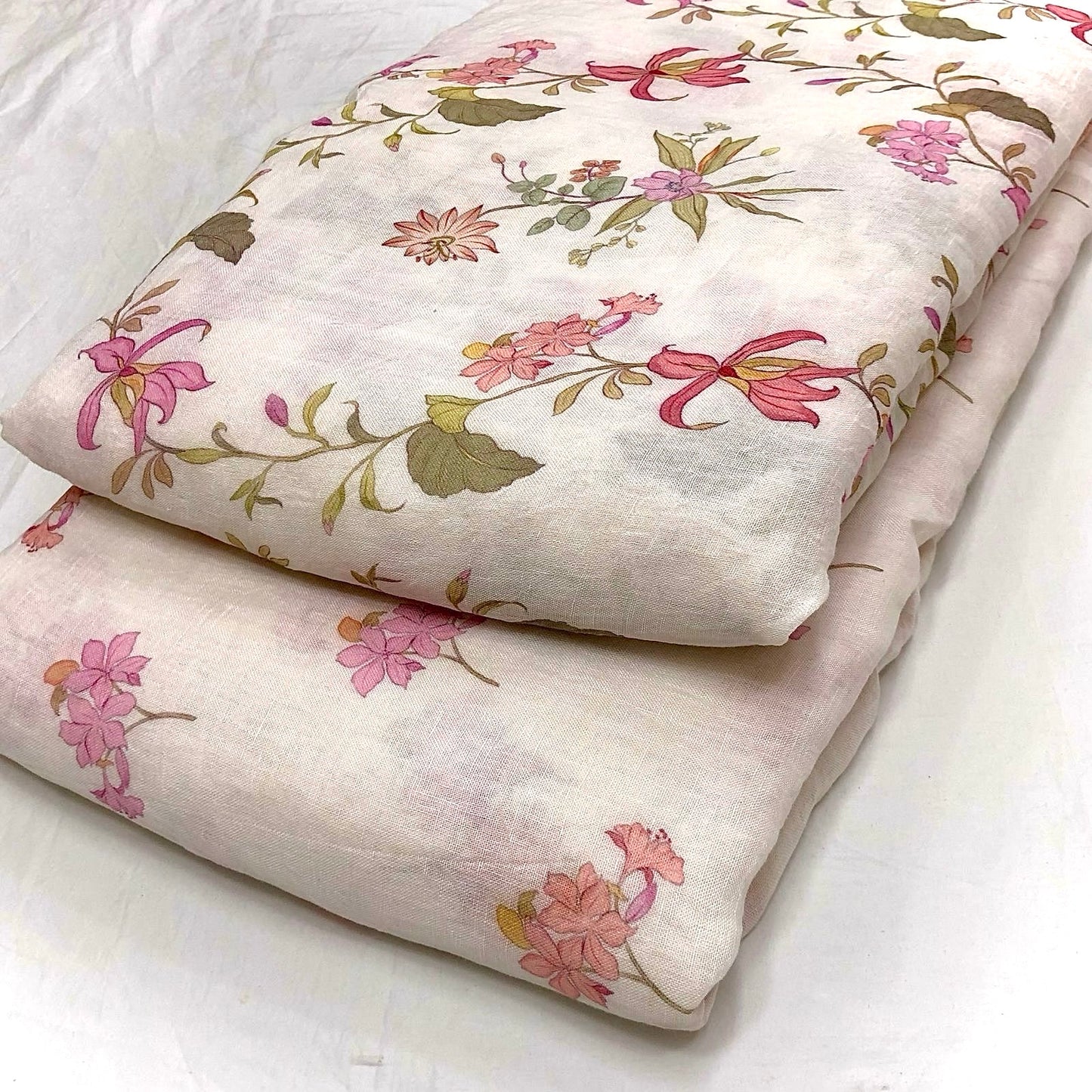 Pure Linen Print Combo (Top+Bottom)