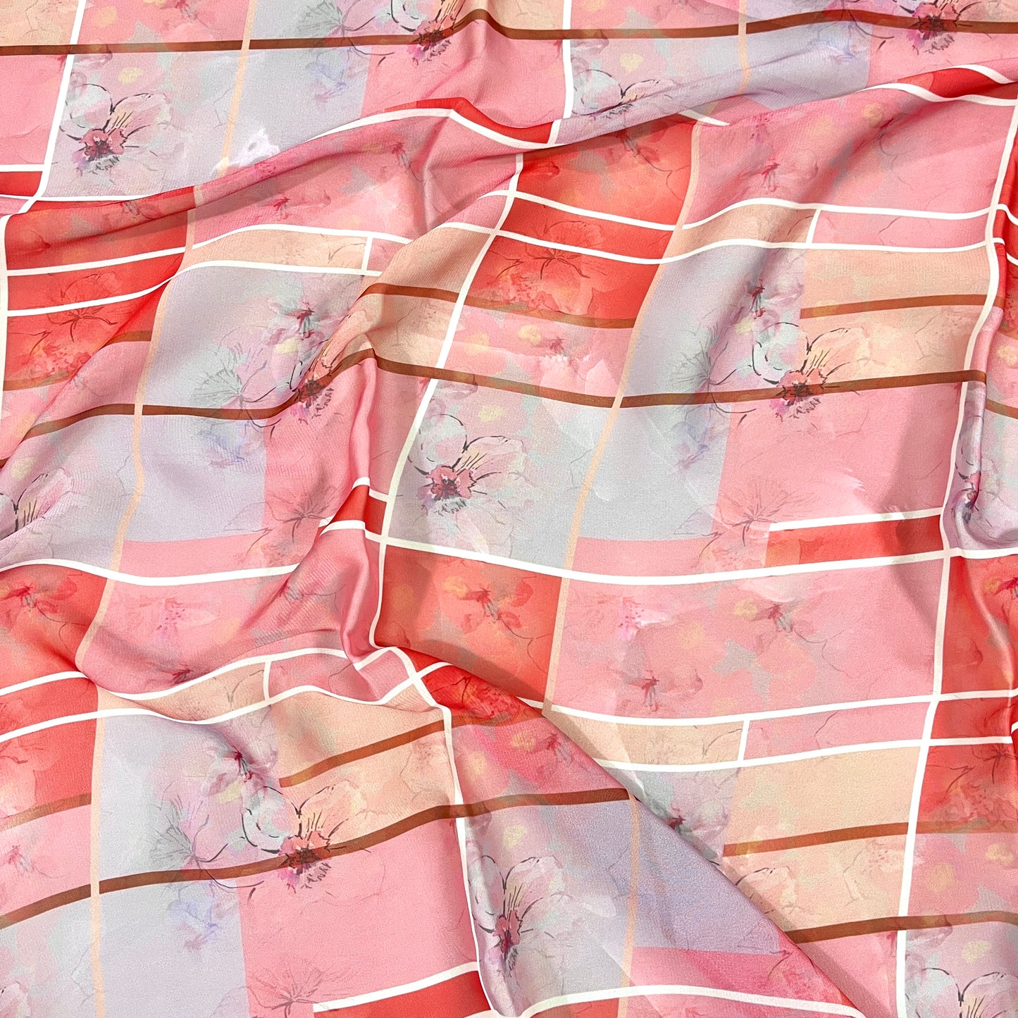 Tabby Organza Satin Prints