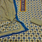 Pure Cotton Ajrakh Printed Suit (Unstitched)