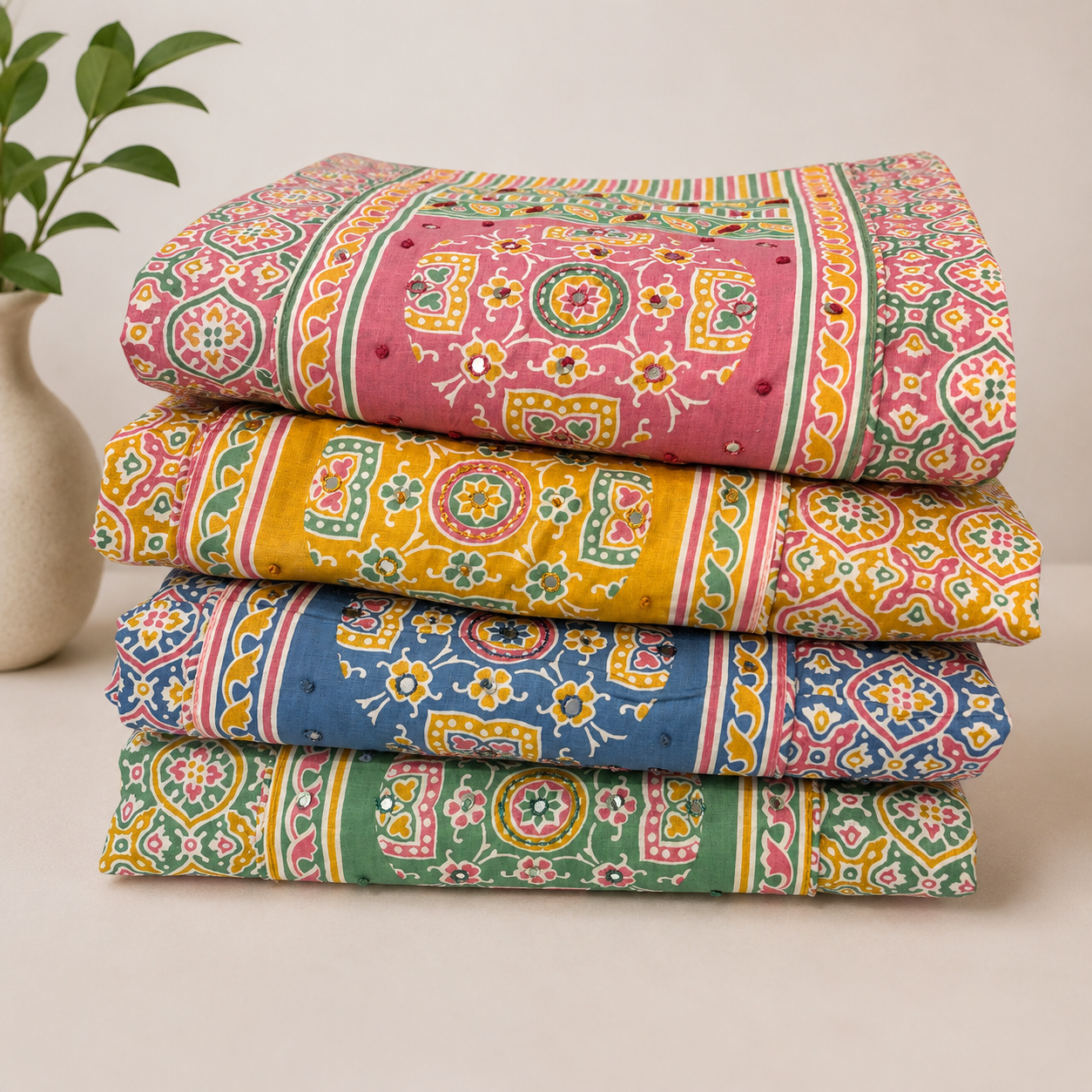 Pure Cotton Printed Unstitched Suit (₹999 per suit)