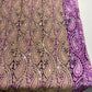 Pure Crepe Paisley Print with Embroidery