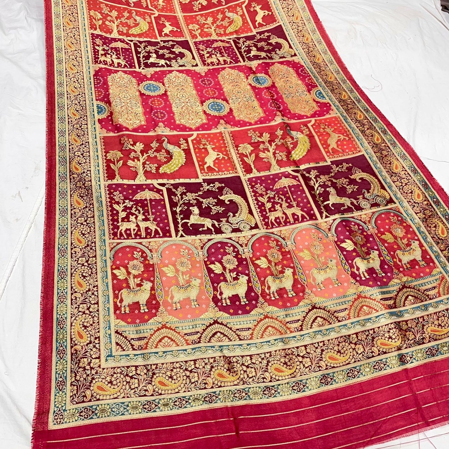 Banarsi Dola Silk Jacquard Dupatta