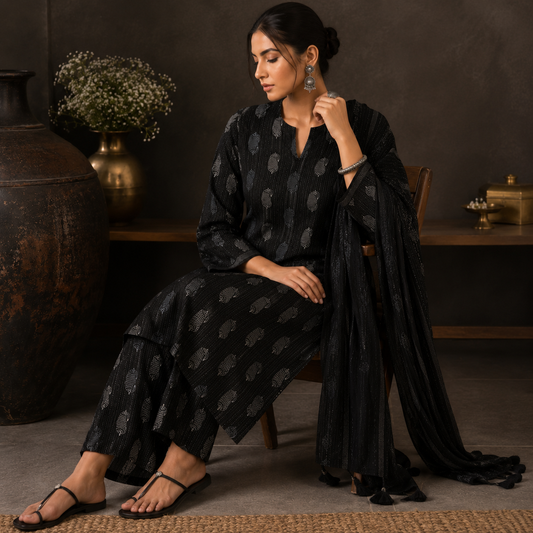 Pure Kantha Cotton Block Print