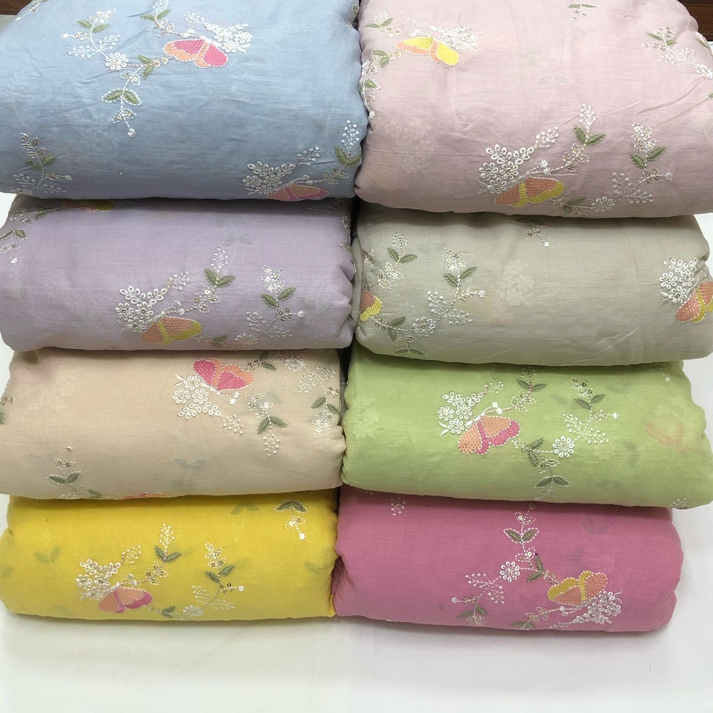 Pure Cotton Beautiful Embroidery