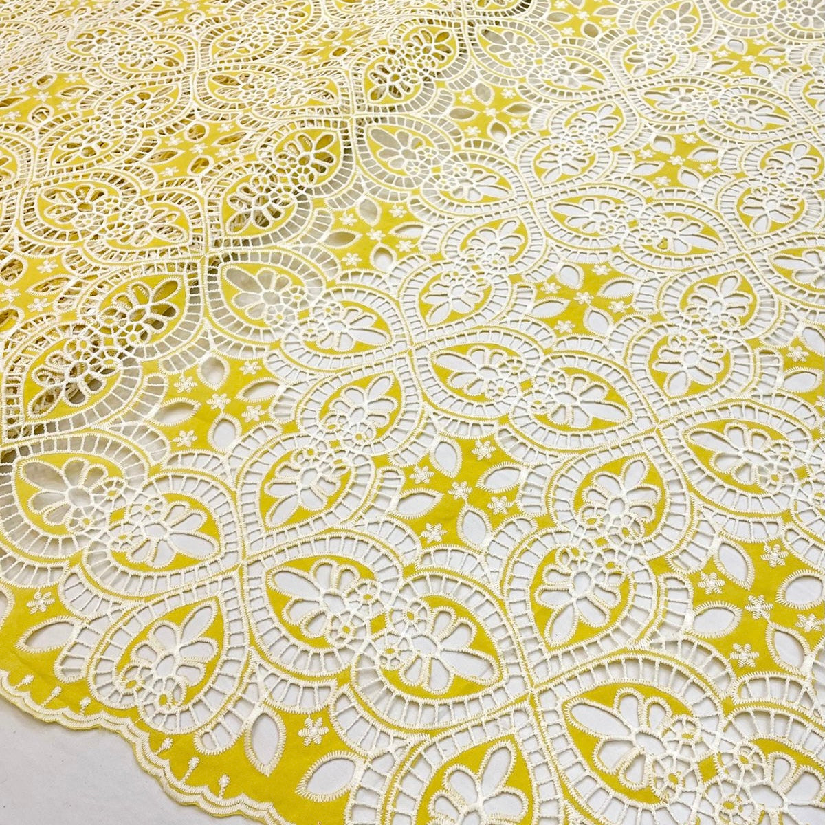 Summer Crepe Cutwork Embroidery