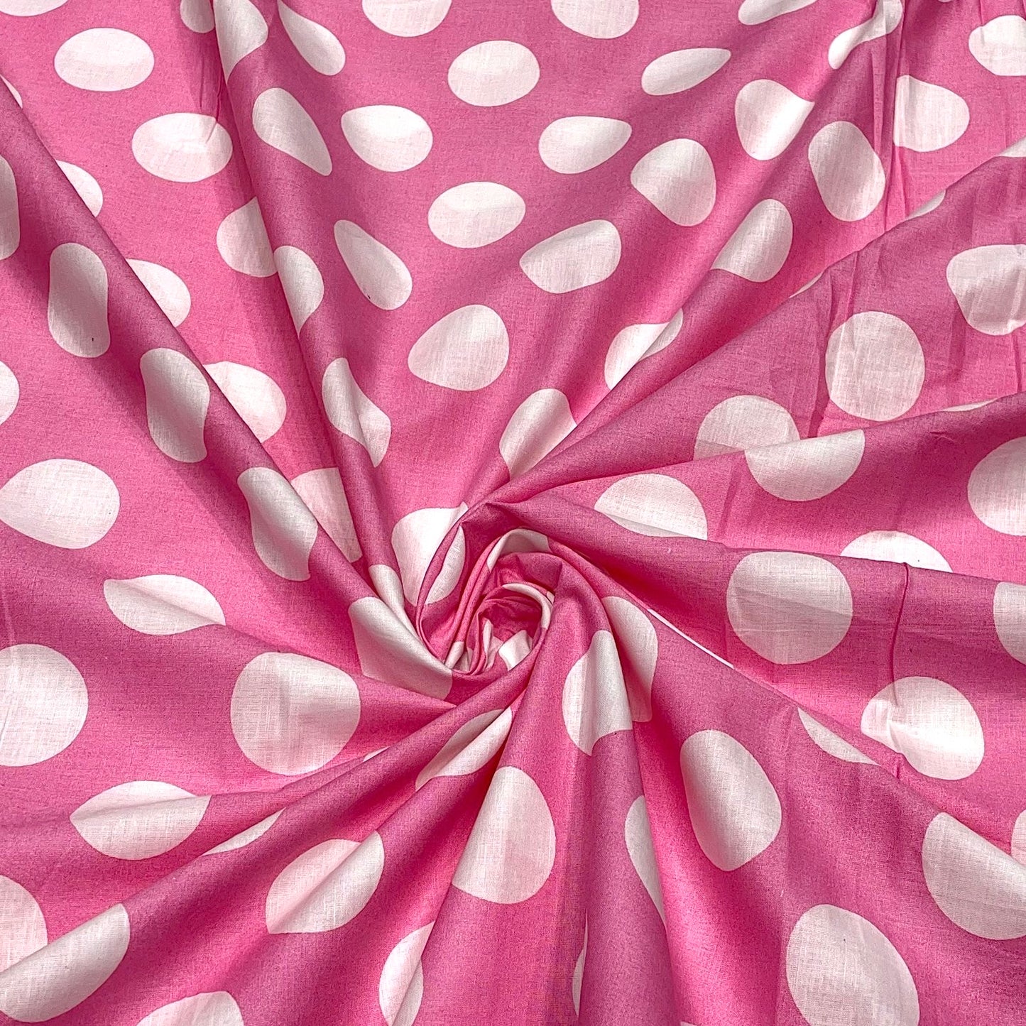 Pure Cotton Polka Prints 54”