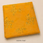 Yellow Heavy Beads & Sequins Embroidered Designer Georgette Fabric (₹950 per meter)