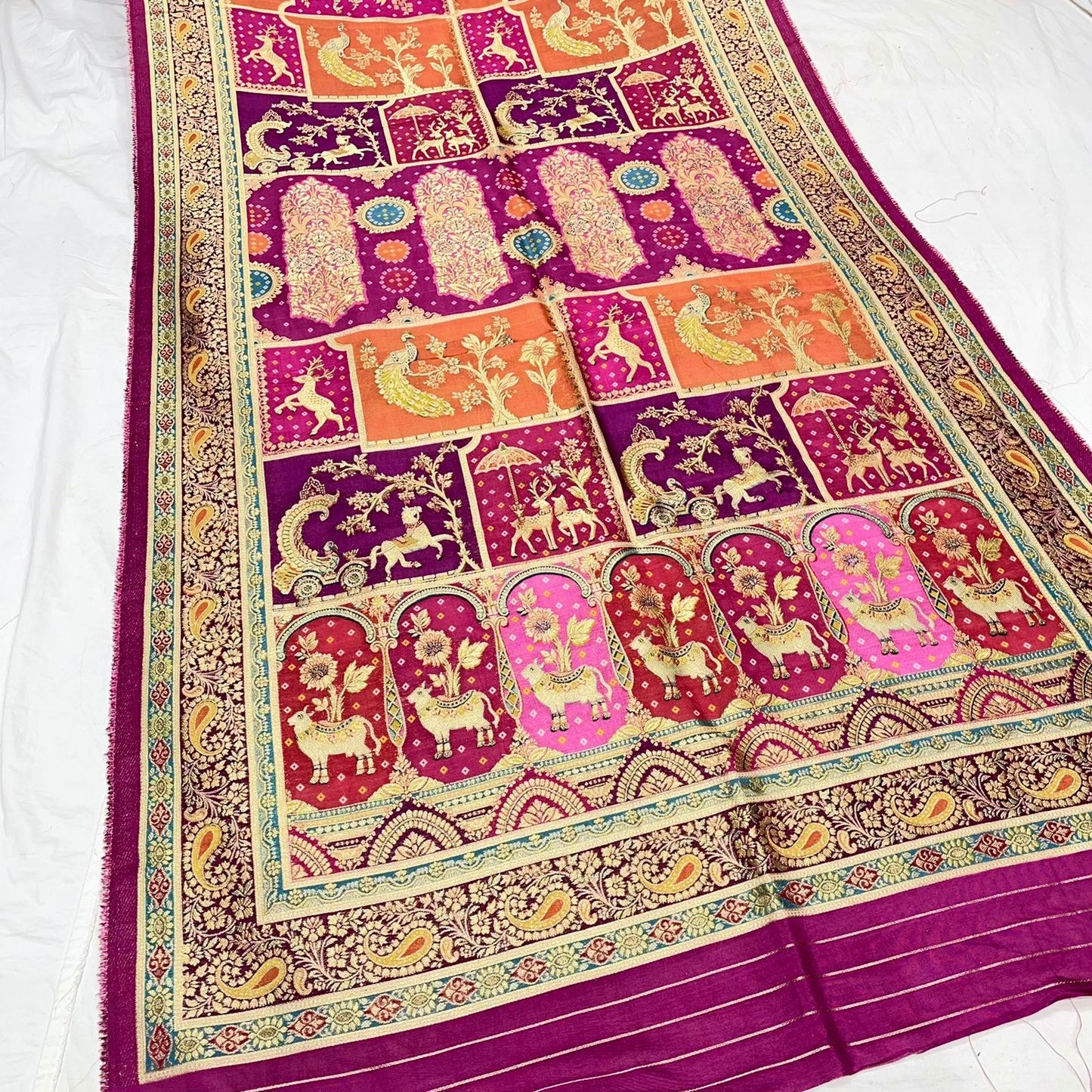 Banarsi Dola Silk Jacquard Dupatta