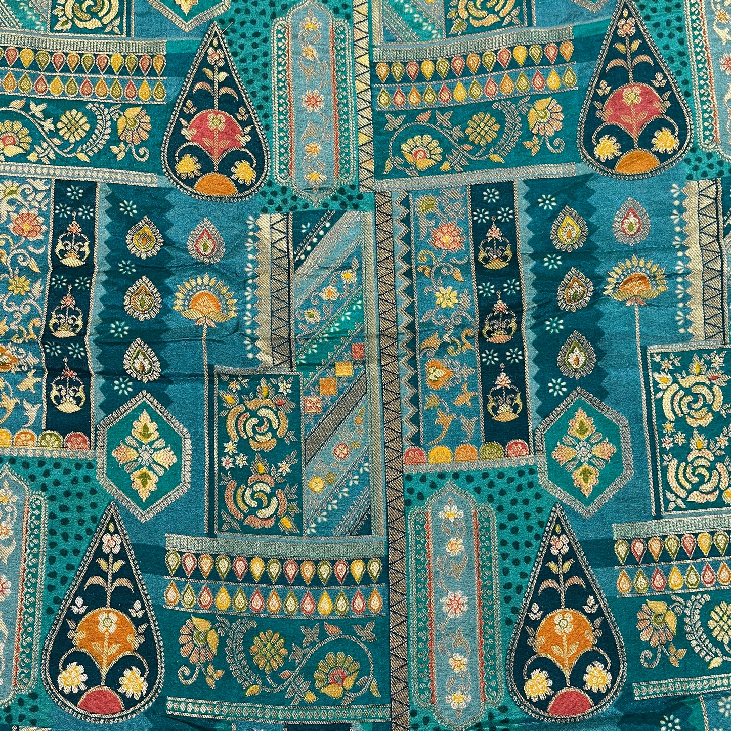 Pure Banarsi Dola Silk Soft Brocades