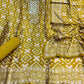 Authentic Gajji Silk Unstitched Suit with Mirror Neckline  (₹3295 per suit)