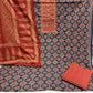 Pure Cotton Ajrakh Suit (Unstitched)