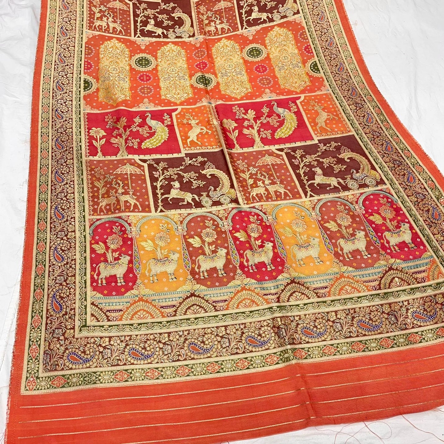 Banarsi Dola Silk Jacquard Dupatta