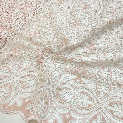 Summer Crepe Cutwork Embroidery