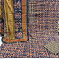 Pure Cotton Patola Suit (Unstitched)