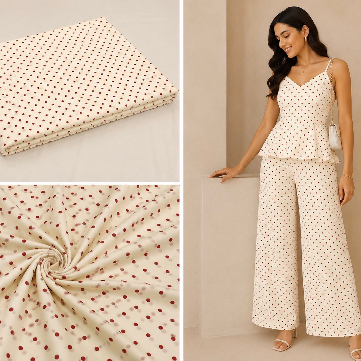Pure Cotton Striped Fabric Big Width – Summer Dress & Shirt Material