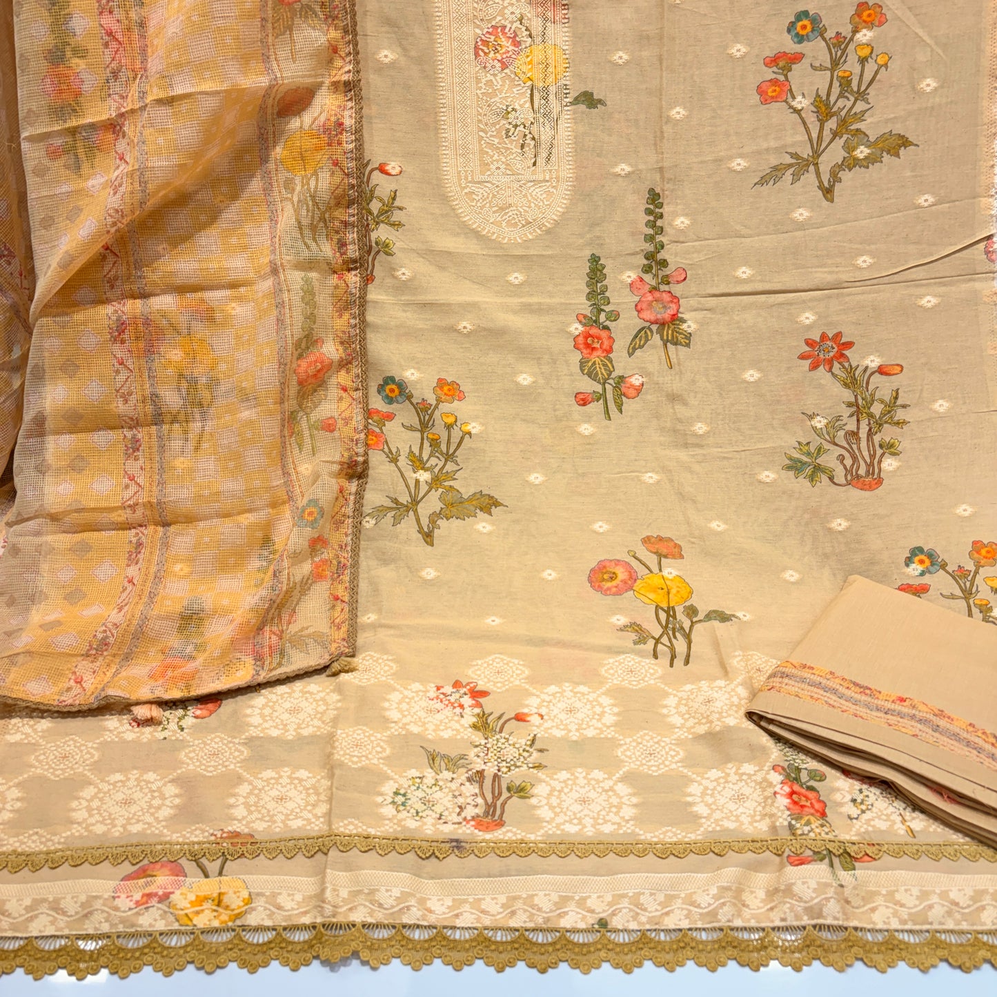 Pure Linen Cotton Weaving Suit